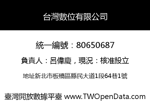 台灣數位有限公司